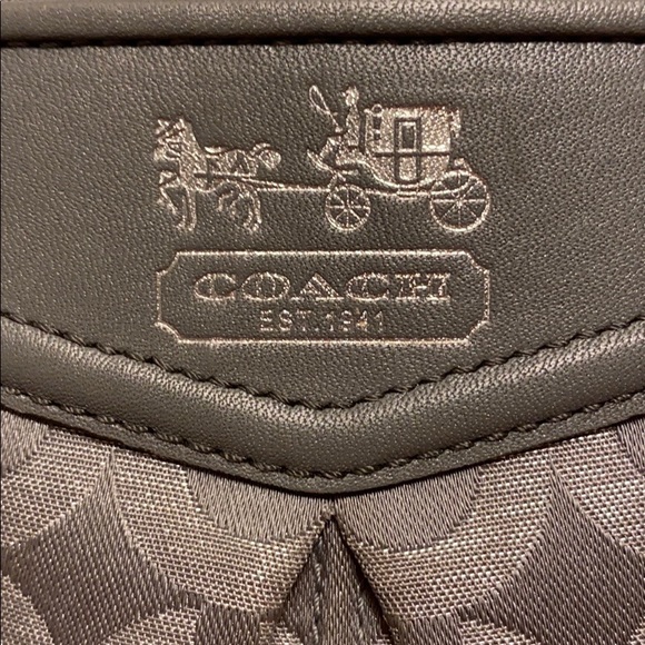 Coach Handbags - Coach Canvas Wristlet Coach Handbags - Coach Canvas Wristlet